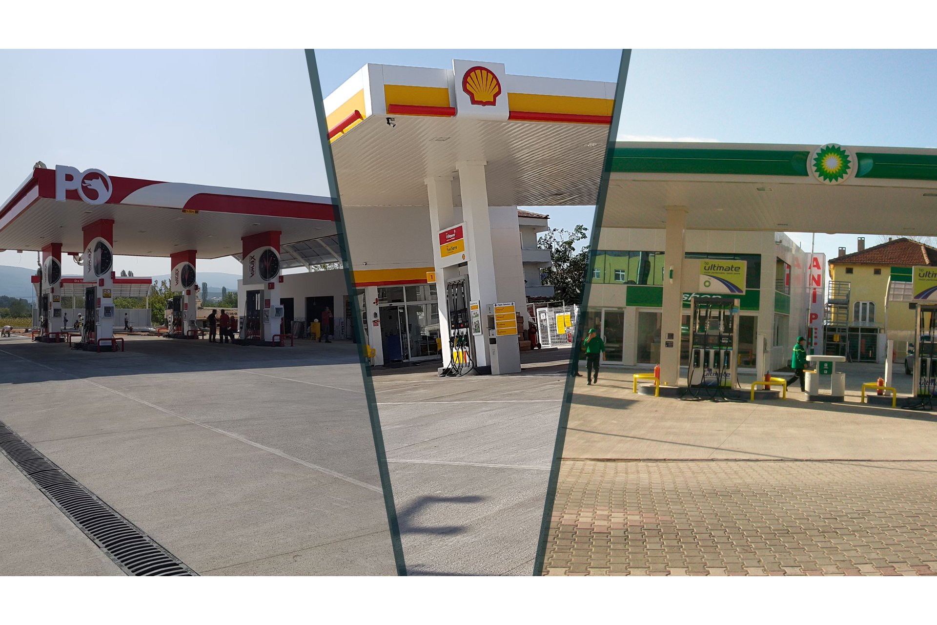 Petrol Ofisi-BP-Shell İstasyonu