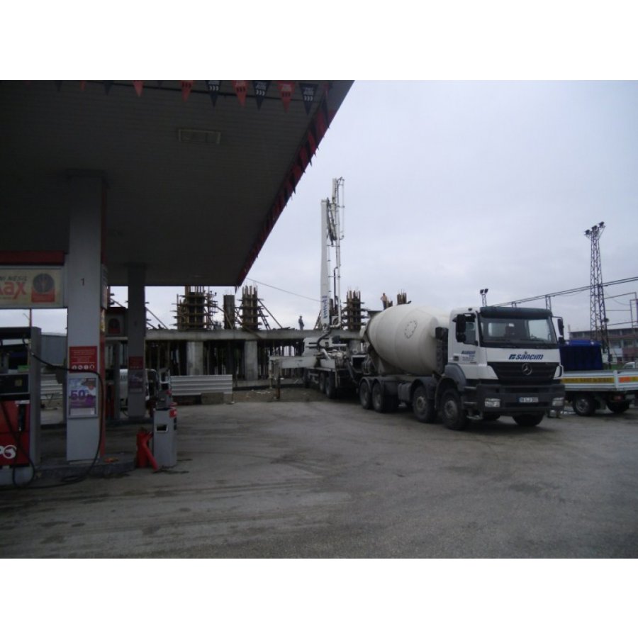 Hüzmen Petrol Demirci İstasyonu İnşaatına Başladık